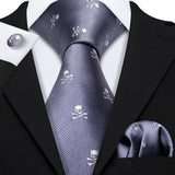 blue necktie set