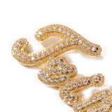 Gold pendant 
