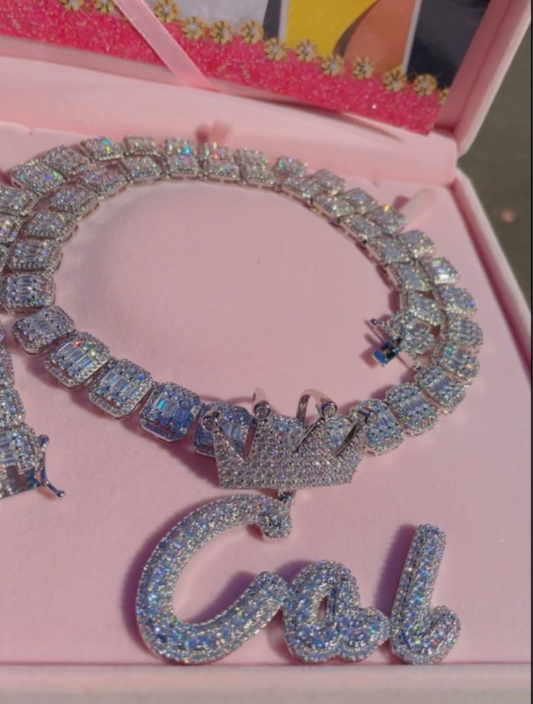 Bling Micro Paved Hip hop Necklace