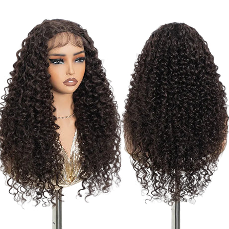 Black Blonde Ginger 30 Inch Curly Lace Synthetic Lace Front Wigs