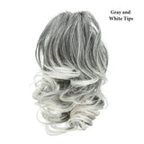 Blonde Natural Hair False Pigtail Ponytail Extensions Hairpiece