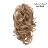 Blonde Natural Hair False Pigtail Ponytail Extensions Hairpiece
