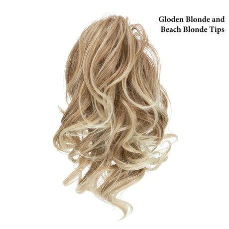 Blonde Natural Hair False Pigtail Ponytail Extensions Hairpiece