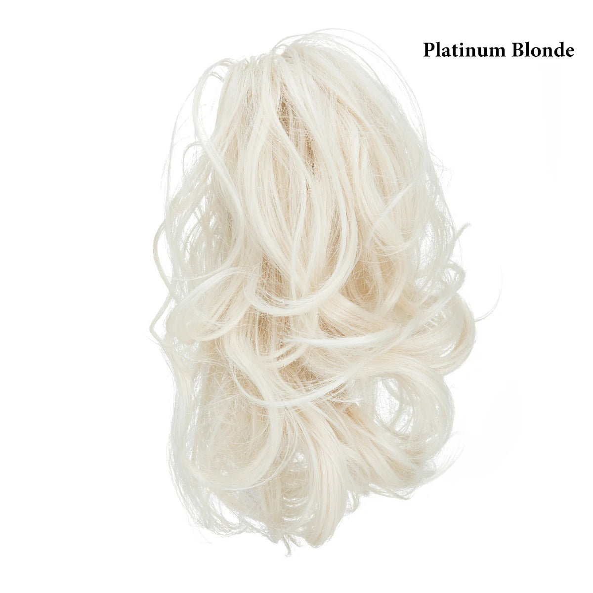 Blonde Natural Hair False Pigtail Ponytail Extensions Hairpiece