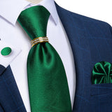 green tie set