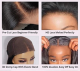 Body Wave 13X6 HD Lace Human Hair Wigs