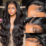 Body Wave 13x6 Hd Lace Frontal Human Hair Wigs