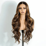 Body Wave 6"x4" Wear and Go Glue less  Synthetic Lace Front Wigs