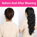 Body Wave Ponytail Extensions Human Hair Extensions