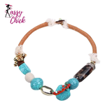 Bohemian Statement Big Beads Necklace Sassy Chick Logo