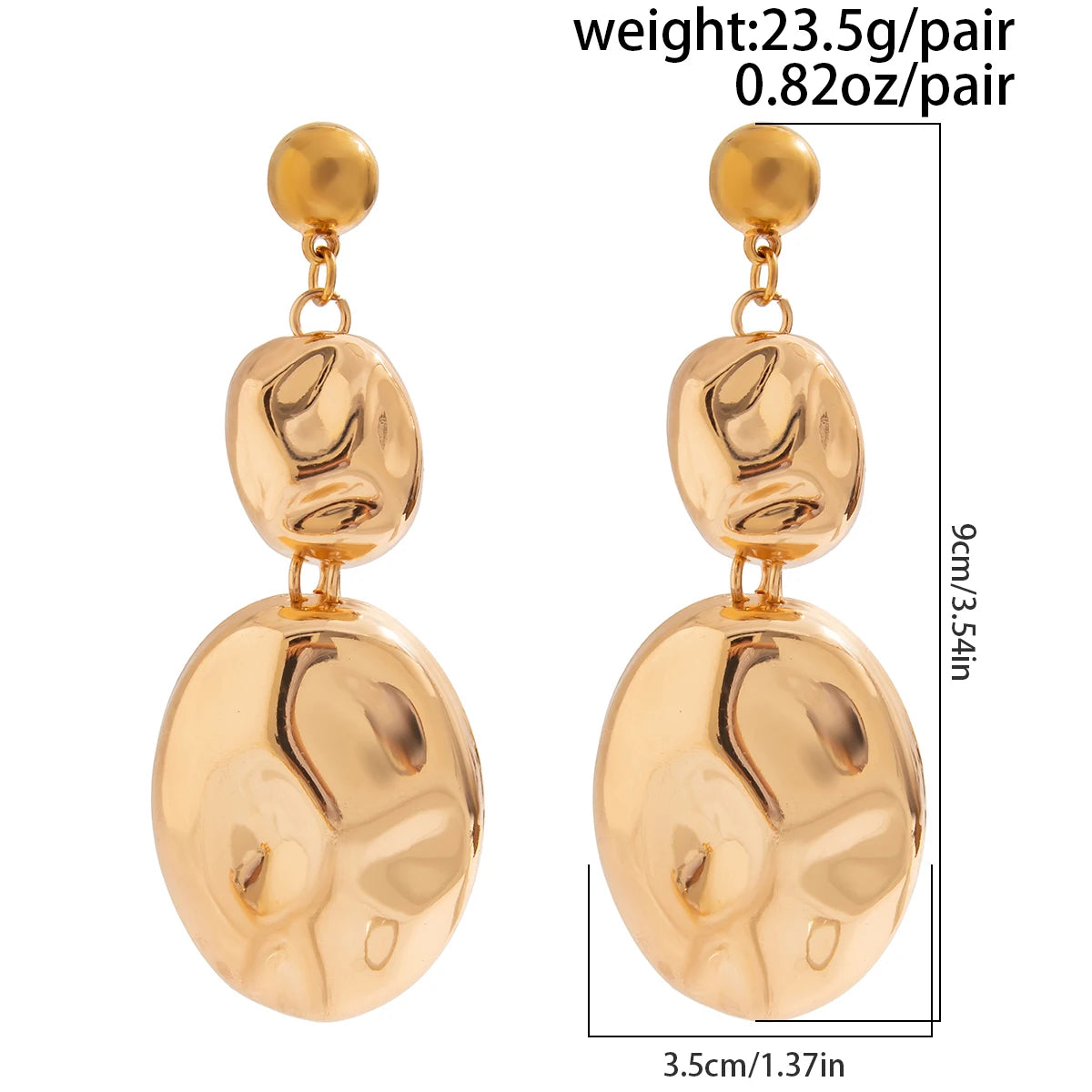 earring size 