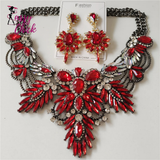Boho Multicolor Leaf Choker Sassy Chick Logo