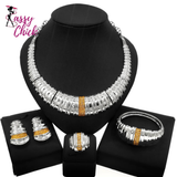 Bone Round Shape Jewelry Set Sassy Chick Logo