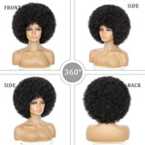 Bouncy and Soft Afro Puff Synthetic Wig for Women