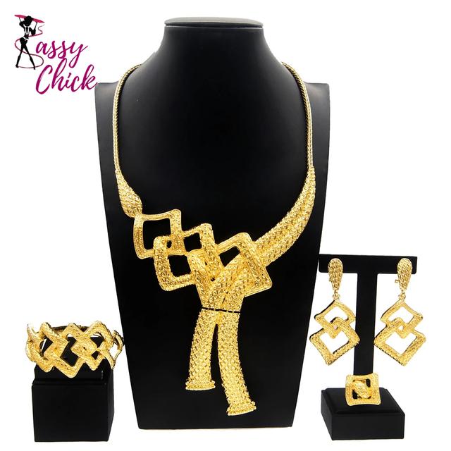 Brazilian Fashion Jewelry Sets Sassy Chick Logo