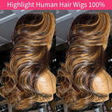 Brazilian Hair Lace Frontal Wig Human Hair