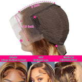Size of  Cap Brazilian Hair Lace Frontal Wig Human Hair