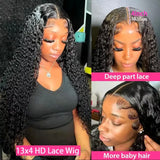 Brazilian Kinky Curly Style 13x4 Virgin Human Hair Wig