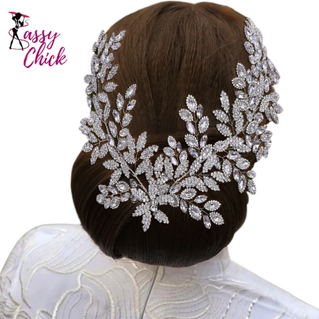Bridal Wedding Alloy Decoration Headwear Sassy Chick Logo