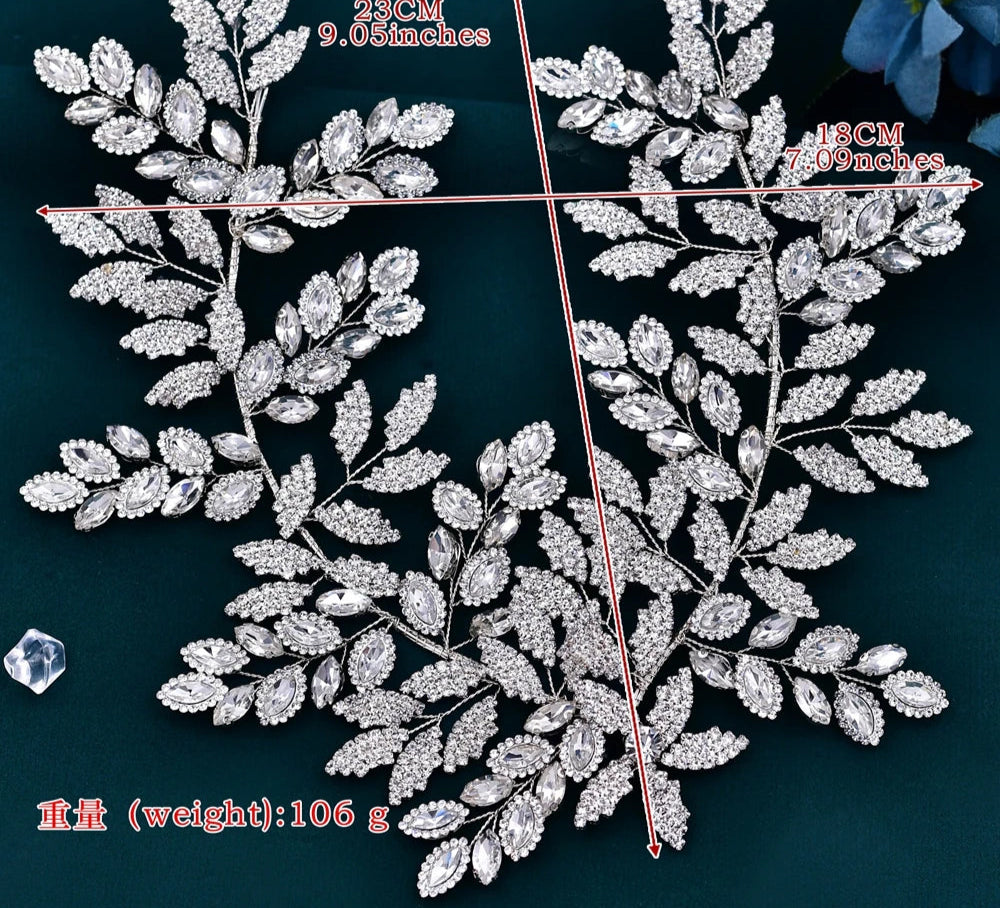 Bridal Wedding Alloy Decoration Headwear Size