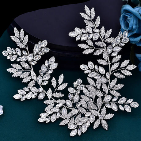 Bridal Wedding Alloy Decoration Headwear Silver 