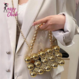 Bubble Acrylic Purse Sassy Chick Logo 