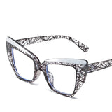 Butterfly Blue Light Blocking Glasses black 