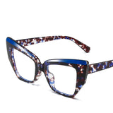 Butterfly Blue Light Blocking Glasses blue