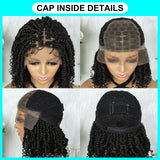 Butterfly Locs Braided Wig cap details