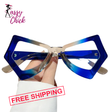 Butterfly Vintage Anti Blue Light Glasses Sassy Chick Logo
