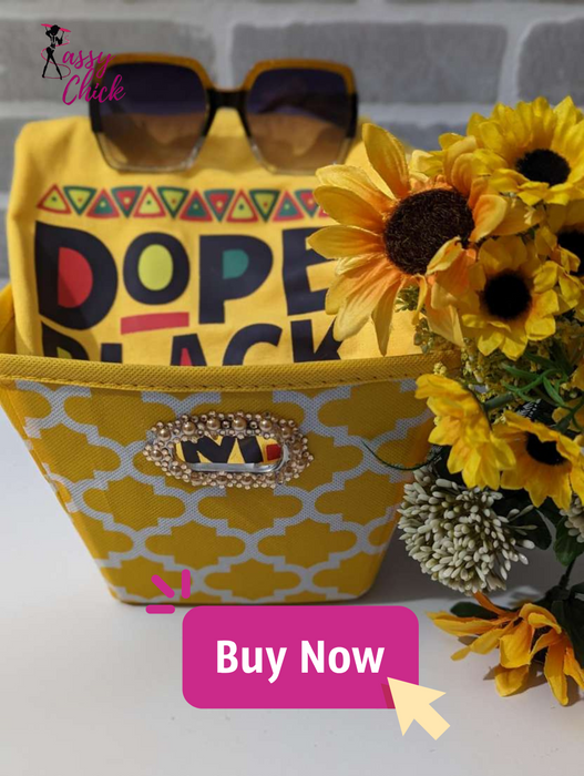 Custom Dope Shirt and Sunglasses Basket