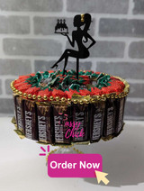 Hershey's Single-Layer Candy Cake