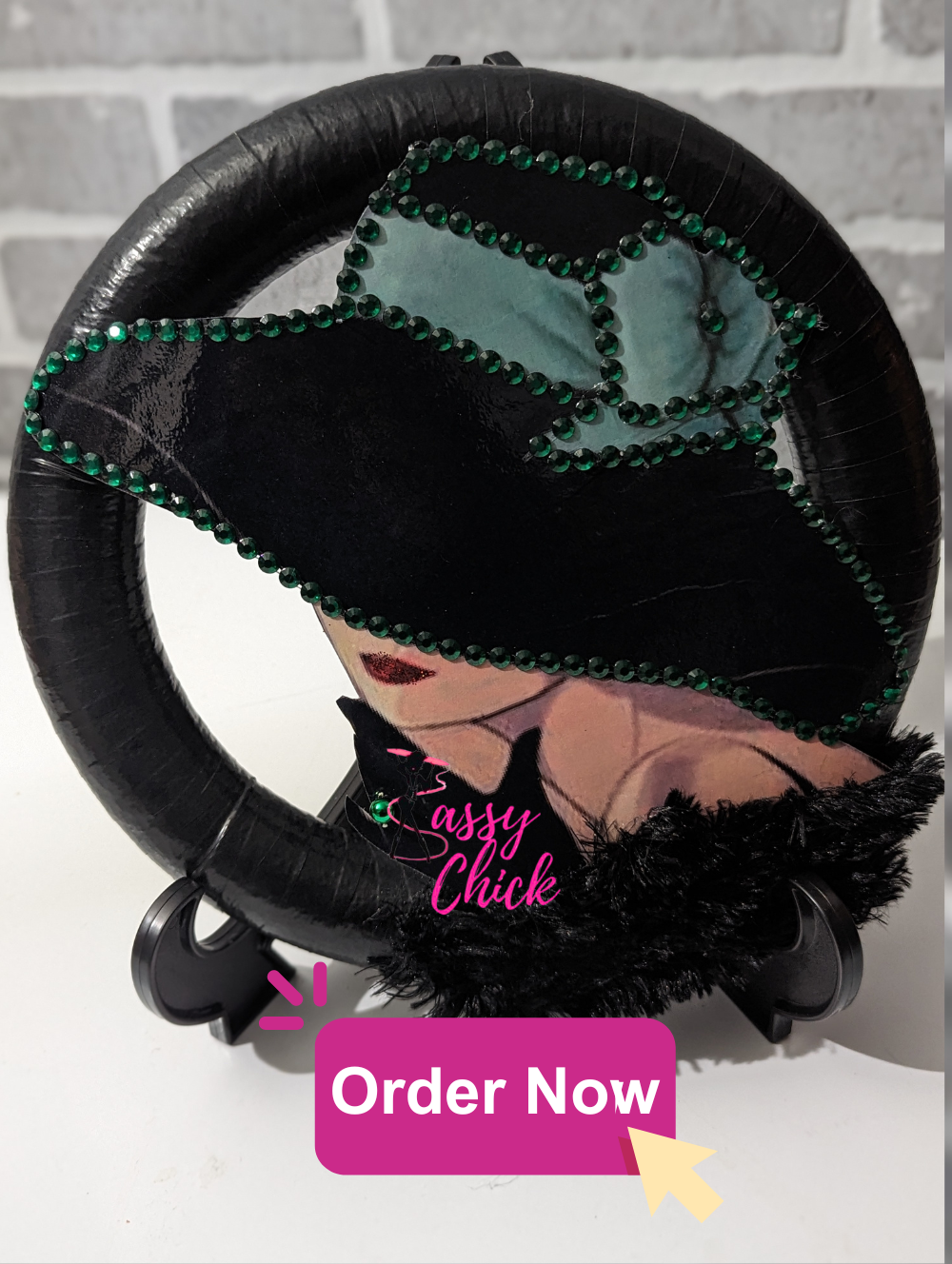 Lady Black Hat Wreath