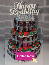 Custom Hershey's Candy Cake