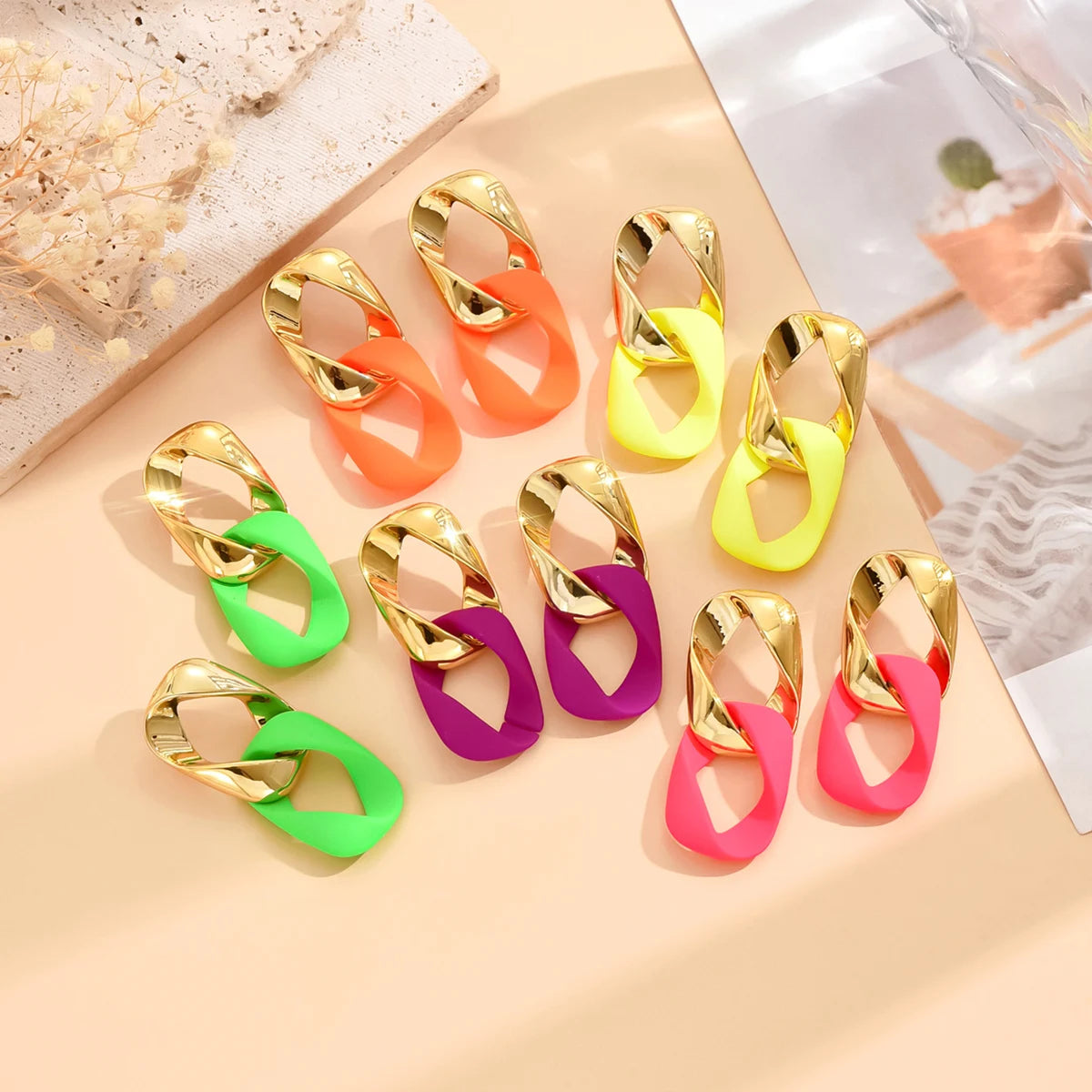 Candy Color earrings