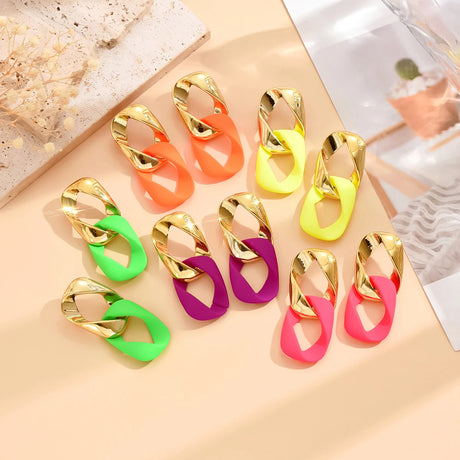 Candy Color earrings
