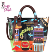Cartoon Bucket Bag Sassy Chick Logo