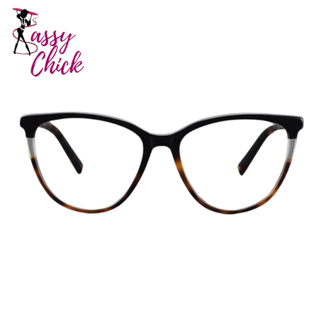 Cat-eye Acetate Eyewear Sassy Chick Logo