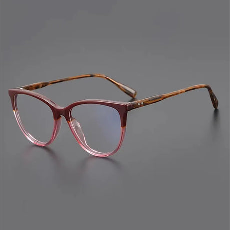 Cat-eye Acetate Eyewear brown pink