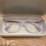 Cat Eye Anti Blue Light Customizable Prescription Eyeglasses
