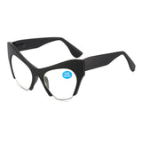 Black Cat Eye Anti Blue Light Reading Eyeglasses