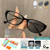 Cat Eye Anti Blue Rey Photochromic Eyewear