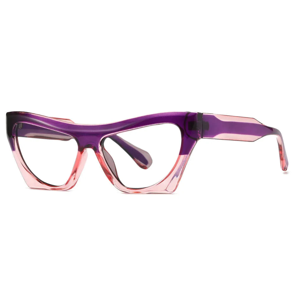 purple reading glasses
