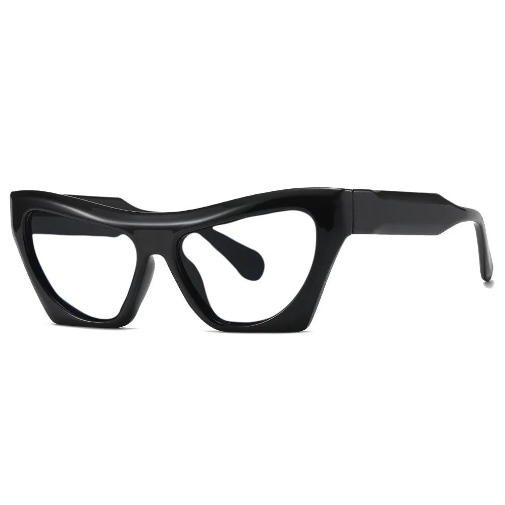 black reading glasses