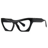 black reading glasses