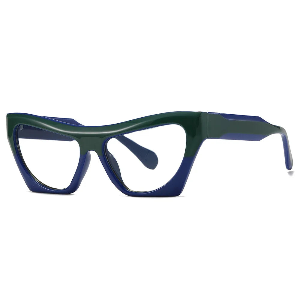 green blue reading glasses