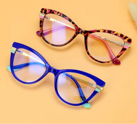 Collection of Cat Eye Frames Anti Blue Optical Glasses