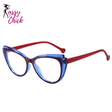 Cat Eye High End Prescription Reading Glasses Sassy Chick Logo