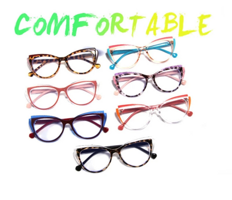 Collection of Cat Eye High End Prescription Reading Glasses