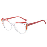 Beige Cat Eye High End Prescription Reading Glasses